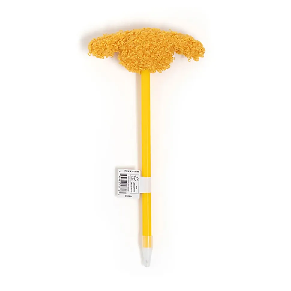 U Brands® Puppy Pal Novelty Ballpoint Pen, Medium Point, 0.7 mm, Yellow Barrel, Black Ink