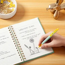 U Brands® Spiral Journal, 6" x 8", News Flash Design, Total Qty 1