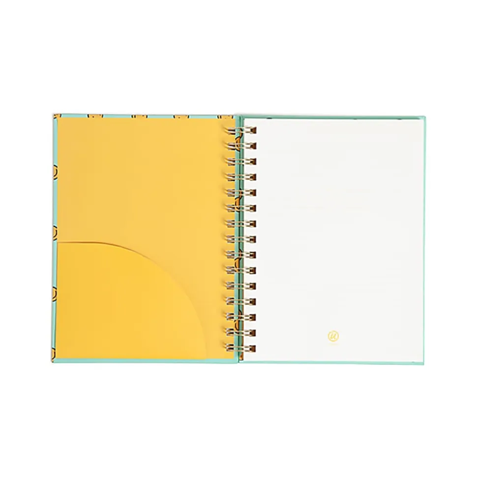 U Brands® Spiral Journal, 6" x 8", News Flash Design, Total Qty 1