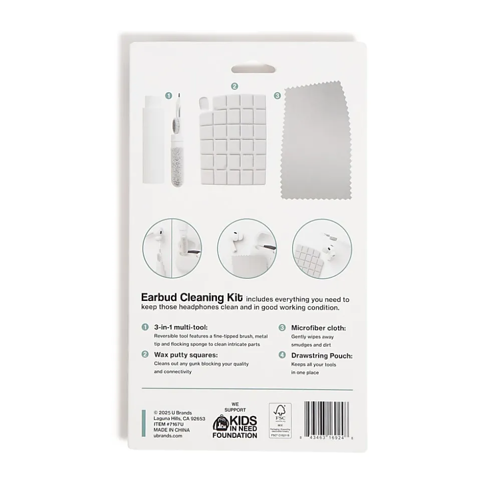 U Brands® Tech And Phone Cleaning Kit, Ocean Green