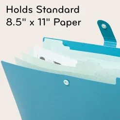U Brands U-Eco™ 6 Pocket Poly Expandable Folder, 6