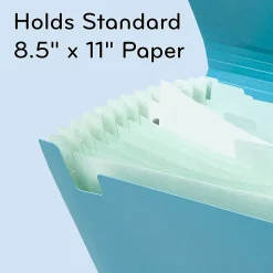 U Brands U-Eco™ 13 Pocket Poly Expandable File, 5.75