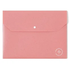 U Brands U-Eco™ Poly Document Holders, 0.59" Expansion, Letter (8 1/2" x 11"), Assorted Colors, Pack Of 10