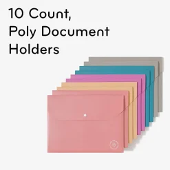U Brands U-Eco™ Poly Document Holders, 0.59