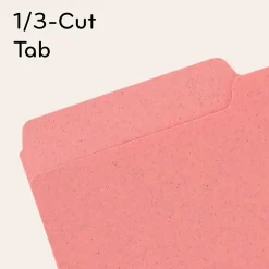 U Brands U-Eco™ Poly File Folders, Pack Of 24, Letter (8 1/2
