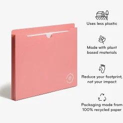 U Brands U-Eco™ Poly File Jackets, 1