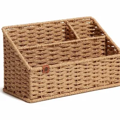 U Brands Woven All-in-1 Desk Organizer, 3 Compartment(s), 5.70