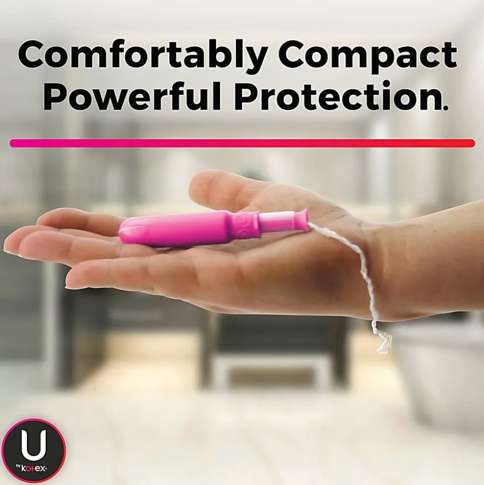 U by Kotex Click Regular Tampons, Box Of 16 Tampons