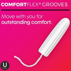 U by Kotex Click Regular Tampons, Box Of 16 Tampons