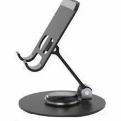 Uncaged Ergonomics Swivel Phone Stand, 4XSPSBLACK