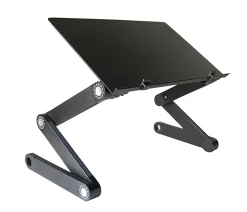 Uncaged Ergonomics WorkEZ Professional Adjustable Tilt Ergonomic Aluminum Laptop Stand Lap Desk