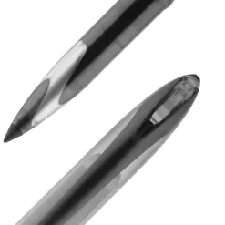 uni-ball® AIR™ Rollerball Pens, Medium Point, 0.7 mm, Black Barrel, Black Ink, Pack Of 3