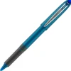 uni-ball® Grip Rollerball Pens, Micro Point, 0.5 mm, Blue Barrel, Blue Ink, Pack Of 12