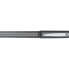 uni-ball® Grip Rollerball Pens, Micro Point, 0.5 mm, Black Barrels, Black Ink, Pack Of 12