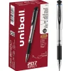 uni-ball® 207™ Impact™ Gel Pens, Bold Point, 1.0 mm, Blue; Gray Barrel, Blue Ink, Pack Of 12