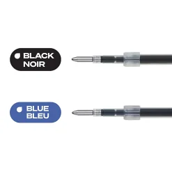 uni-ball® JetStream™ Refills, Bold Point, 1.0 mm, Black, Pack Of 2 Refills