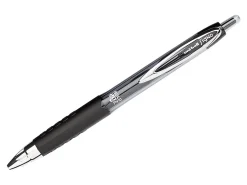uni-ball® 207™ Retractable Fraud Prevention Gel Pens, Medium Point, 0.7 mm, Black Barrels, Assorted Ink Colors, Pack Of 4 Pens