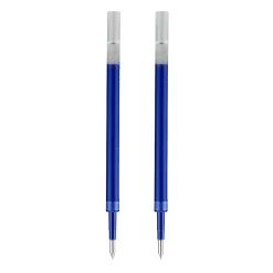 uni-ball® 207™ Retractable Gel Pen Refills, Medium Point, 0.7 mm, Blue Ink, Pack Of 2 Refills