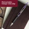 uniball™ 207 Retractable Gel Pens, 0.7mm Medium Point, Violet Ink, 12 Count