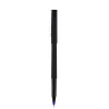 uni-ball® Rollerball™ Pens, Fine Point, 0.7 mm, 80% Recycled, Black Barrel, Blue Ink, Pack Of 12 Pens