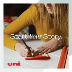uni-ball® Rollerball™ Pens, Micro Point, 0.5 mm, 80% Recycled, Black Barrel, Red Ink, Pack Of 12 Pens
