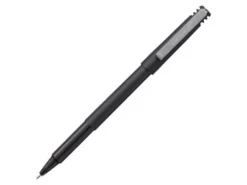 uni-ball® Roller Micro Pens, Micro Point, 0.5 mm, Black Barrel, Black Ink, Pack Of 36
