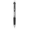 uni-ball® RT Gel Pens, 207™ Impact™, Bold Point, 1.0 mm, Gray Barrel, Blue Ink, Pack Of 12