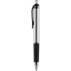 uni-ball® RT Retractable Gel Pen, Gel Impact®, Bold Point, 1.0 mm, Gray Barrel, Blue Ink