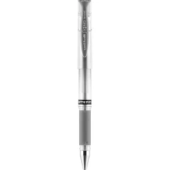 Uni-Ball Signo Gel Impact Pens, Bold Point (1.0mm), Silver Metallic