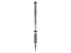 Uni-Ball Signo Gel Impact Pens, Bold Point (1.0mm), Silver Metallic