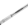 uni-ball® Vision™ Elite™ Liquid Ink Rollerball Pens, Bold Point, 0.8 mm, White Barrel, Black Ink, Pack Of 12