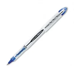 uni-ball® Vision™ Elite™ Rollerball Pen, Bold Point, 0.8 mm, White Barrel, Blue-Black Ink