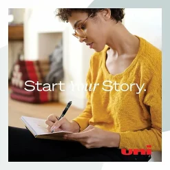 uniball Vision Elite Rollerball Pens, Bold Point (0.8mm), Violet, 12 Count