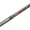 uni-ball® Vision™ Rollerball Pens, Micro Point, 0.5 mm, Black Barrel, Red Ink, Pack Of 12