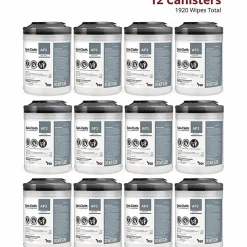 Unimed Sani-Cloth Alcohol-Free Germicidal Wipes, 6