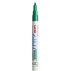Uni-Paint® Markers, Fine Point, Green, Pack Of 12