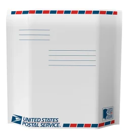 United States Post Office #5 Expandable Poly Bubble Mailer, 16" x 10-1/2" x 4", White