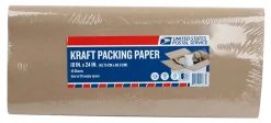 United States Post Office Packing Paper, 18" x 24", Brown, Pack Of 15 Sheets