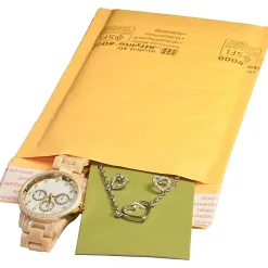 United Stationers Sealed Air Jiffylite Cushioned Mailer, 4" x 8", Kraft, Carton Of 25