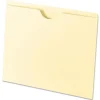 Universal 74300 Economical File Jacket - Letter - 8.5" x 11" - 1.5" Expansion - 50 / Box - 11pt. - Manila