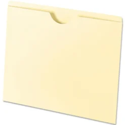 Universal 74300 Economical File Jacket - Letter - 8.5" x 11" - 1.5" Expansion - 50 / Box - 11pt. - Manila