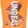 Unreal Dark Chocolate Caramel Peanut Nougat Bars, 3.4 Oz, Total Qty 6