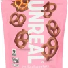 Unreal Milk Chocolate Pretzels, 3.5 Oz, Total Qty 6