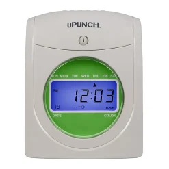 uPunch Electronic Non-Calculating Time Clock, 11.25"H x 7"W x 10.25"D, HN1500