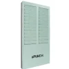 uPunch Time Card Rack, 24 Pockets, 16.4"H x 8.2"W x 1.4"D, Gray, HNTCR24