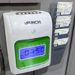 uPunch™ UB1000 Electronic Punch Card Time Clock Bundle