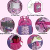 Up We Go Backpack With Lunch Bag And Keychain, Unicorn