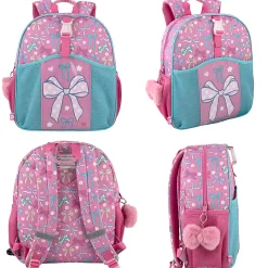 Up We Go 3-Piece Backpack Set, Bows, Total Qty 1