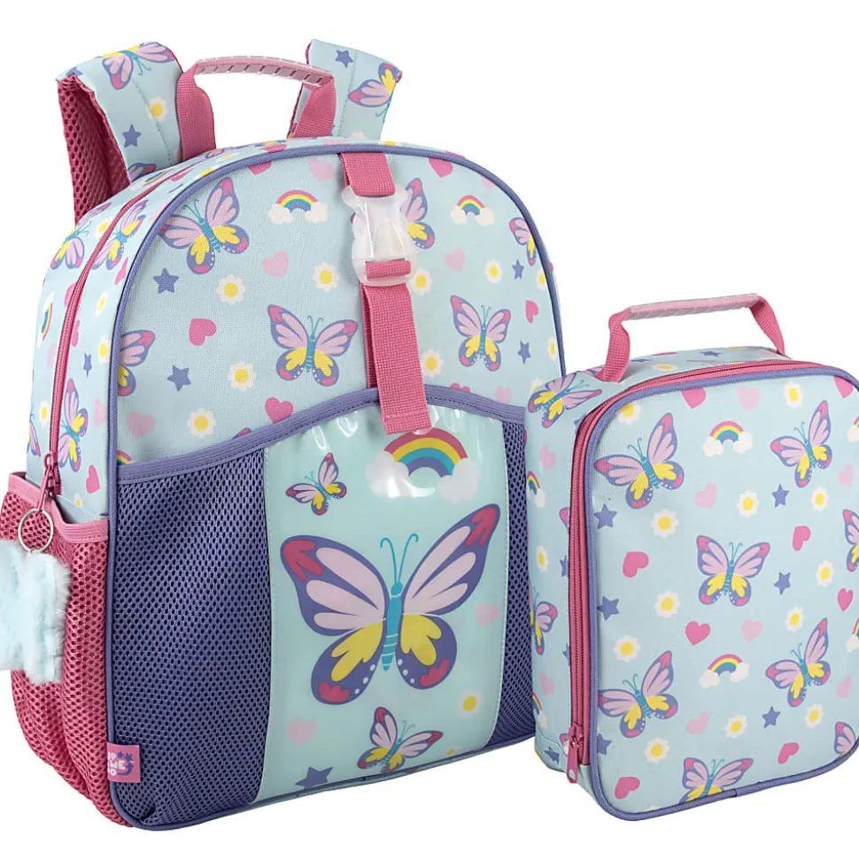 Up We Go 3-Piece Backpack Set, Butterfly, Total Qty 1