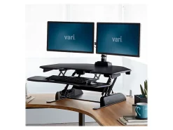 VariDesk Cube Series Corner Standing Desk Riser, 17-1/2